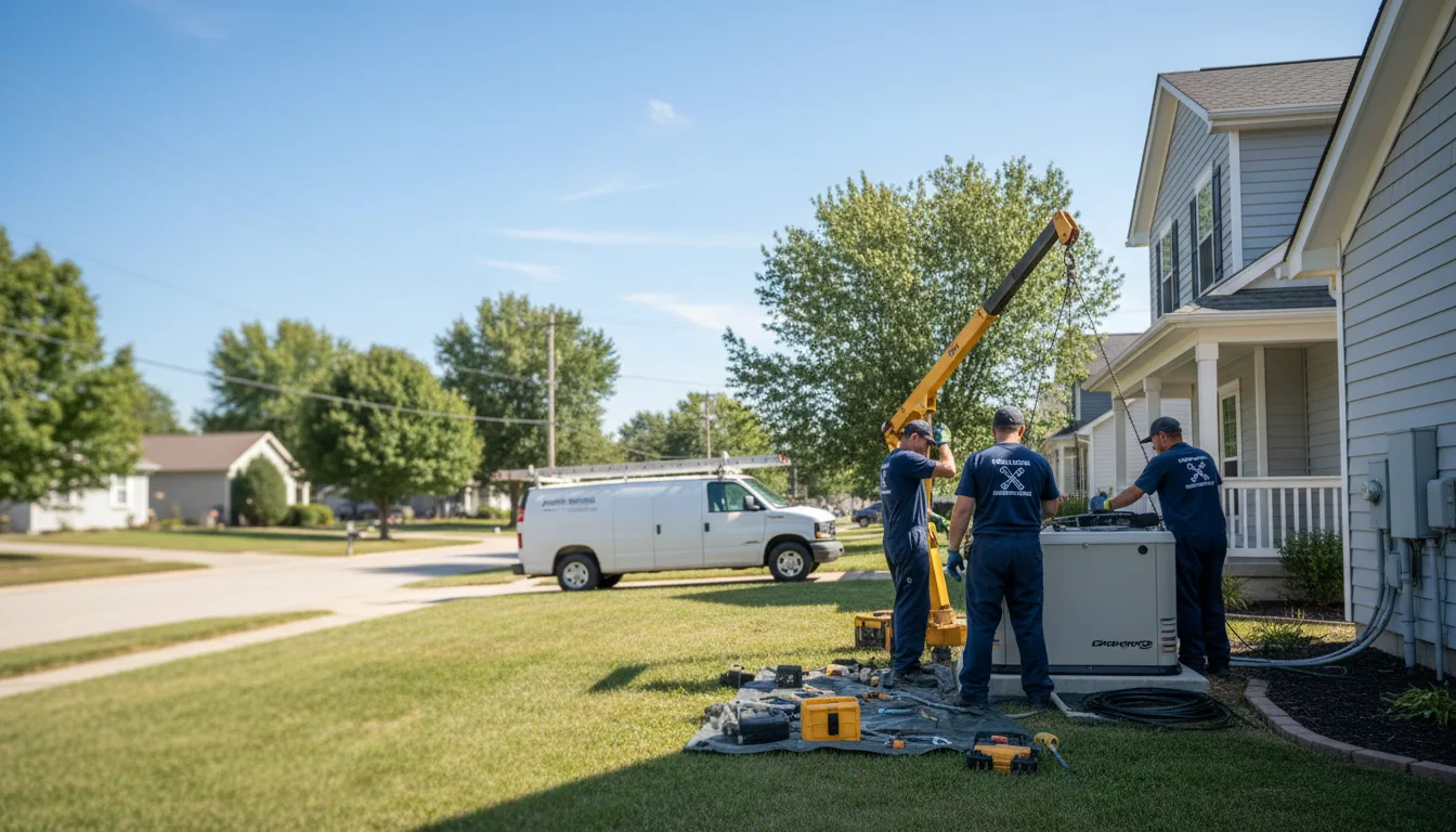 Generator Installation in New Boston, TX near me